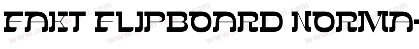 Fakt Flipboard Norma字体转换